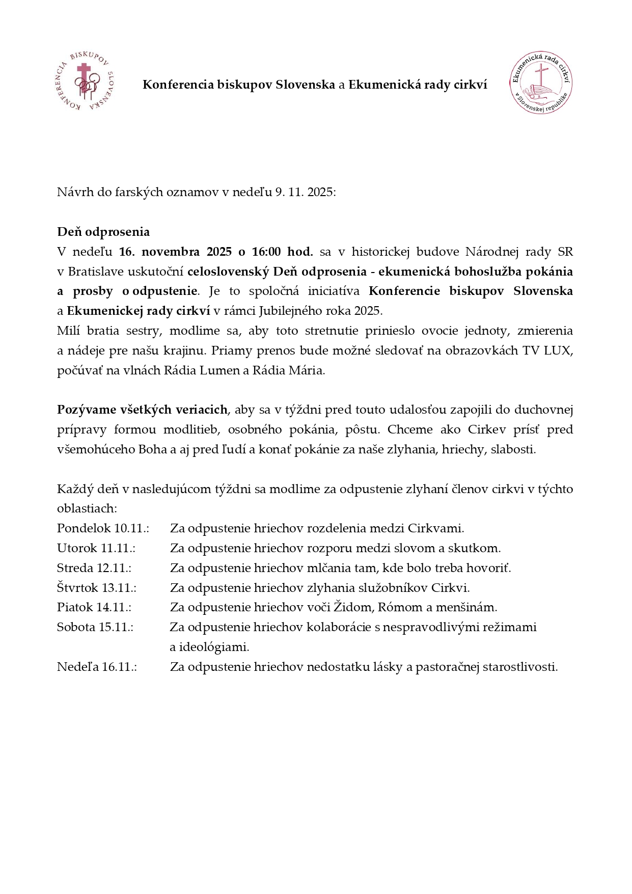 Stretnutia na fare 26092023